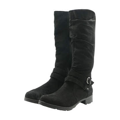 Black Knee-High Boots