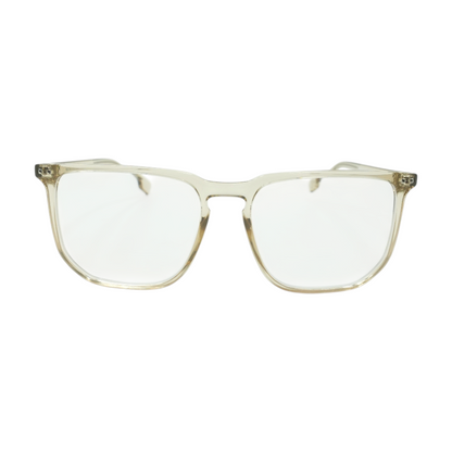Beige Cold Insert Square Prescription Eyewear
