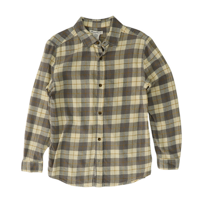 Multi Plaid Flannel Button Down