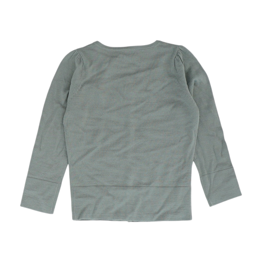 Gray Cardigan Sweater