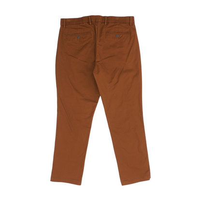 Rust Straight Pants