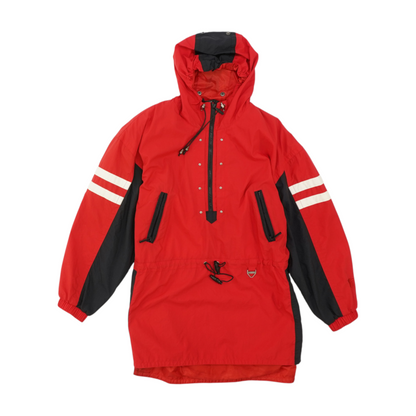 Red Solid Hoodie Pullover
