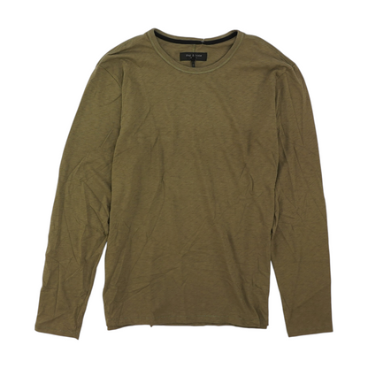 Green Solid T-Shirt