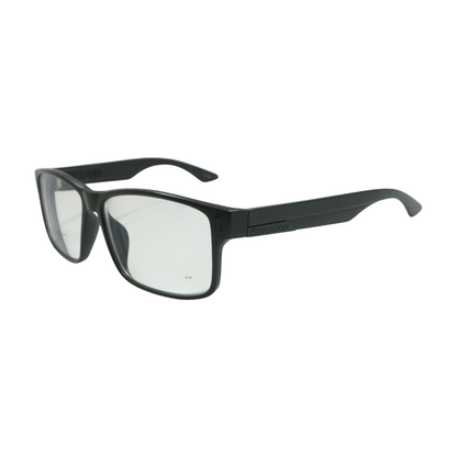 Black Square Prescription Eyewear