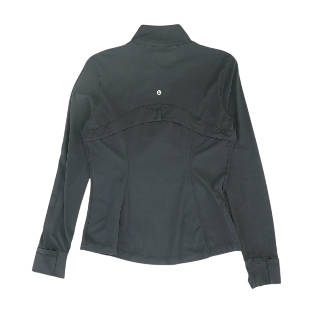 Black Solid Active Jacket