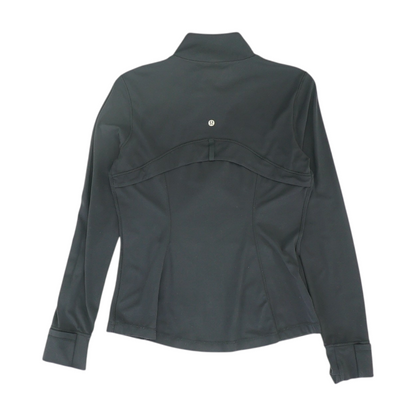 Black Solid Active Jacket
