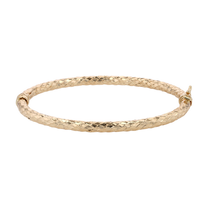 14K Yellow Gold Bangle Bracelet