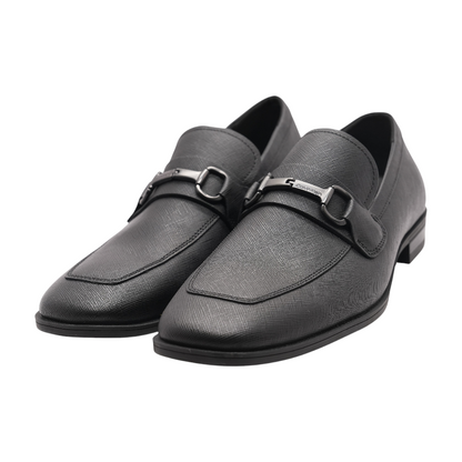 Black Slip-On Dress Shoes