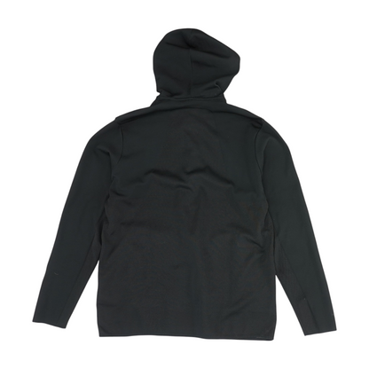 Black Solid 1/4 Zip Pullover