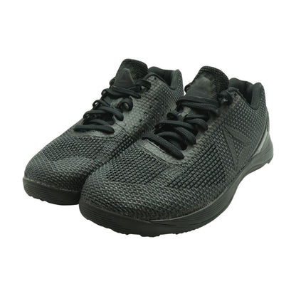 Nand 7 Black Low Top Athletic Shoes