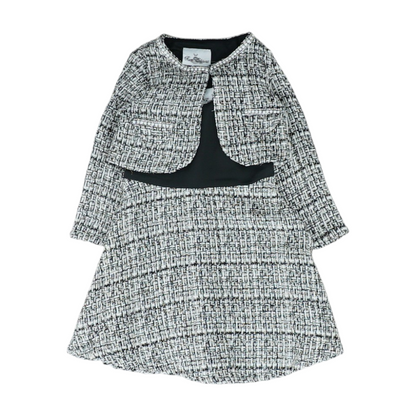 White Print Dress