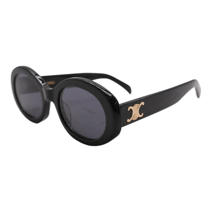 Black CL40194U Round Sunglasses