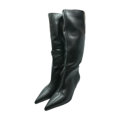 Black Knee-High Boots