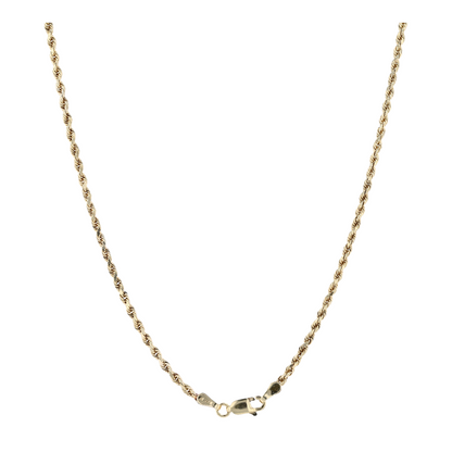 14K Yellow Gold Chain Necklace