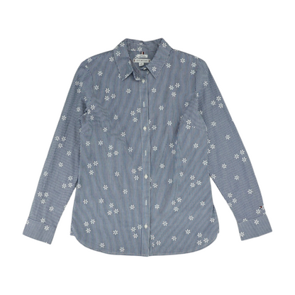 Blue Striped Button Down