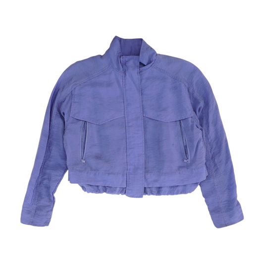 Purple Solid Active Jacket