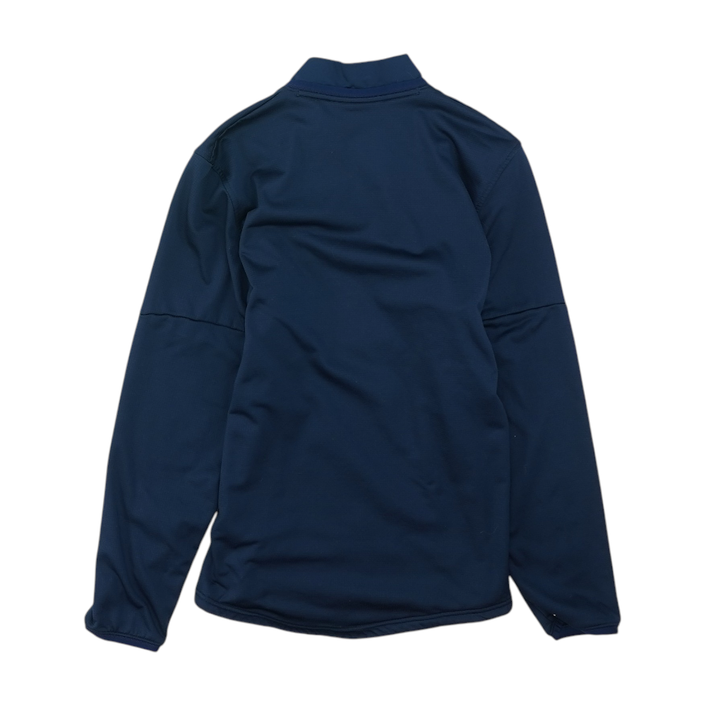 Navy Solid 1/4 Zip Pullover