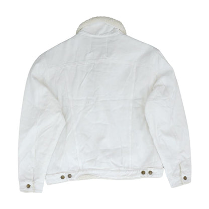 White Denim Coat