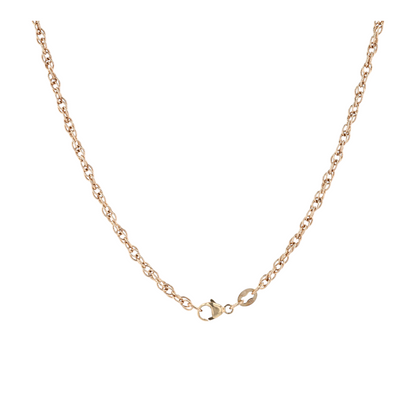 14K Yellow Gold Chain Necklace