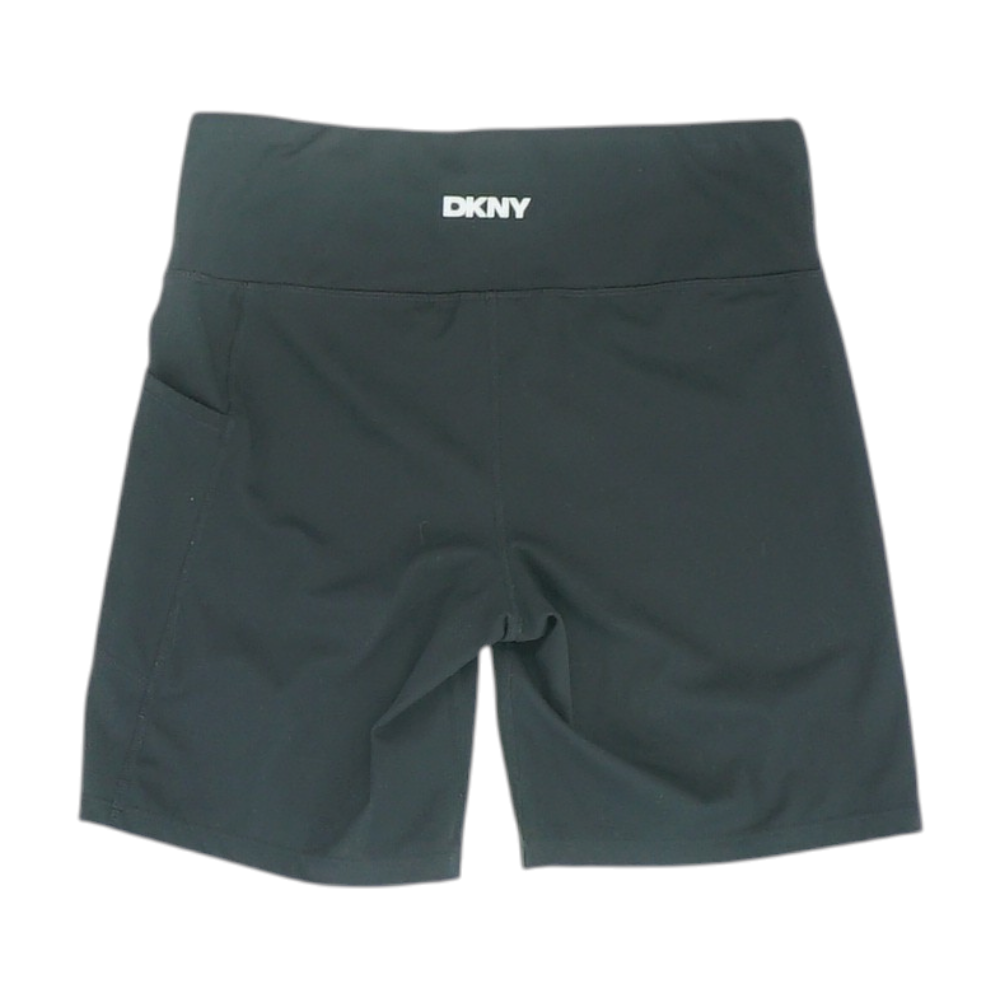 DKNY Black Solid Active Shorts – Image 2