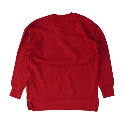 Red Alabama Crimson Tide Solid Sweatshirt Pullover