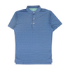 Blue Print Short Sleeve Polo