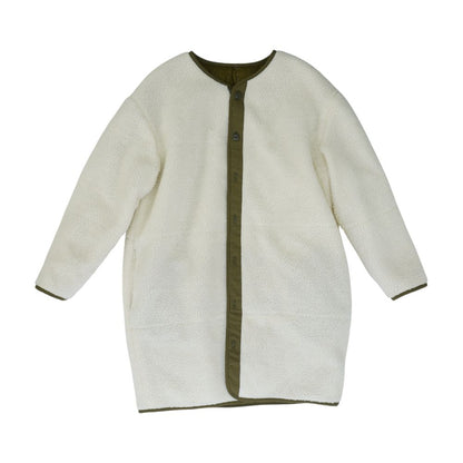 Ivory Fleece Jacket