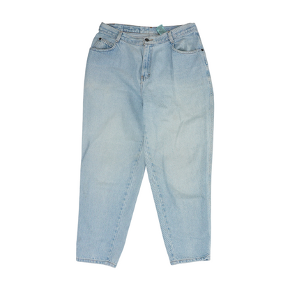 Vintage Blue Short Tapered Jeans