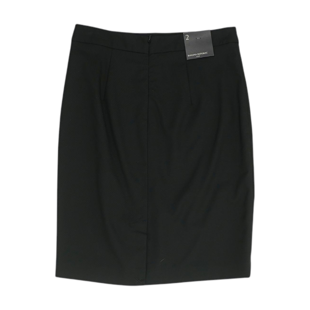 Banana Republic Black Mini Skirt – Image 2