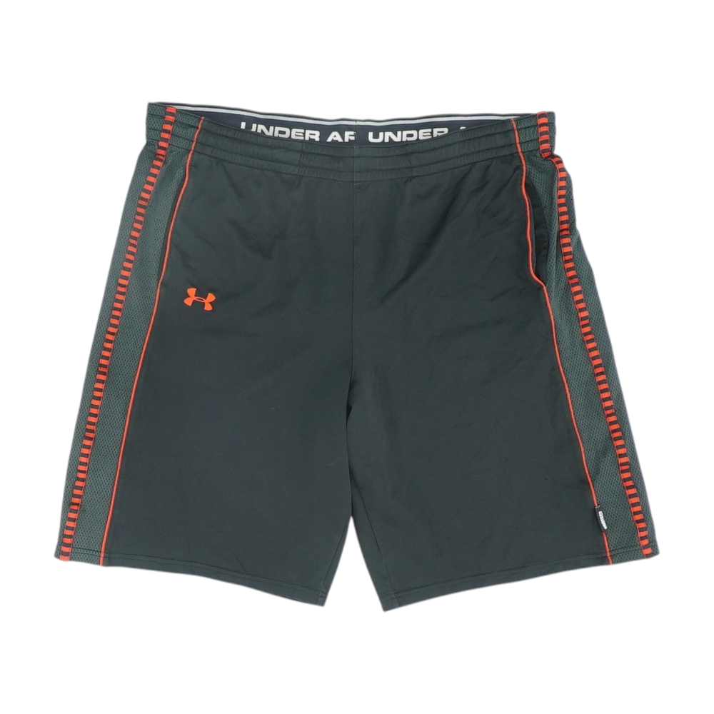 Black Color Block Active Shorts