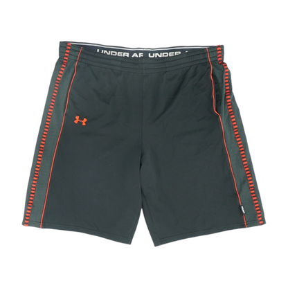 Black Color Block Active Shorts