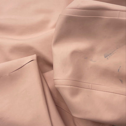 Pink Color Block Rain Coat