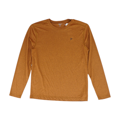 Orange Solid Active T-Shirt