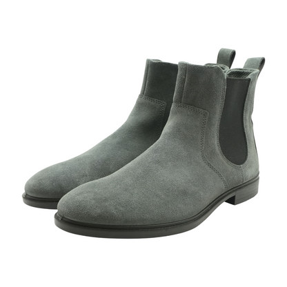 Gray Ankle Boots