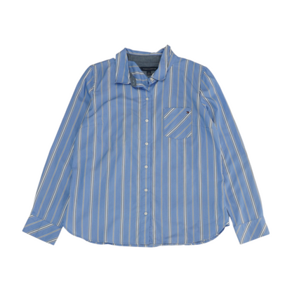 Blue Striped Button Down