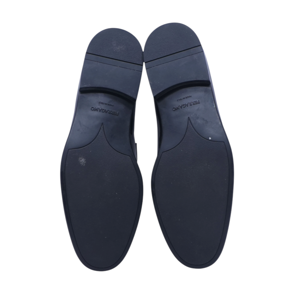 Desio Patent Leather Loafers in Black