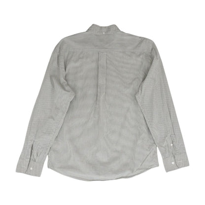 Gray Check Long Sleeve Button Down