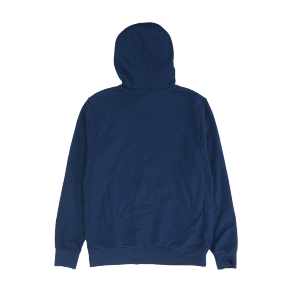 Navy Solid Hoodie Pullover