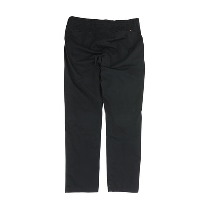 Black Straight Pants