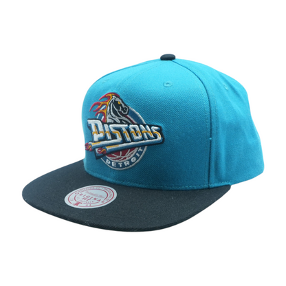Teal Detroit Pistons Ballcap