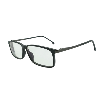 Black Boss 1250 Rectangle Prescription Eyewear