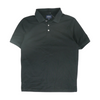 Black Solid Short Sleeve Polo
