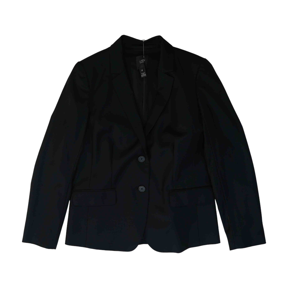 Black Solid Blazer