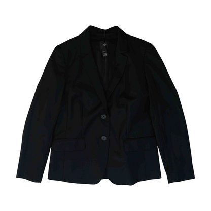 Black Solid Blazer
