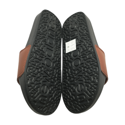 Brown Athletic Slides
