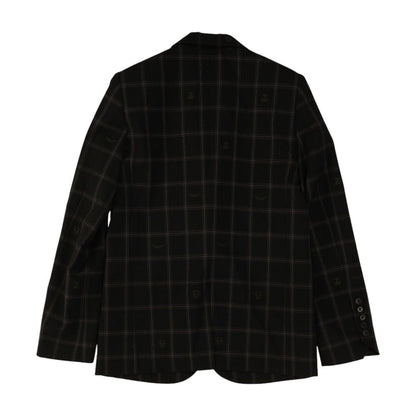 Black Check Blazer