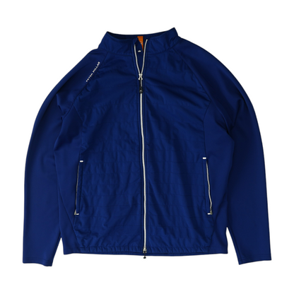 Blue Solid Active Jacket