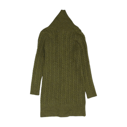 Green Cardigan Sweater