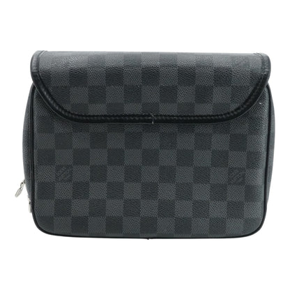 Damier Graphite Canvas Hanging Toiletry Pouch