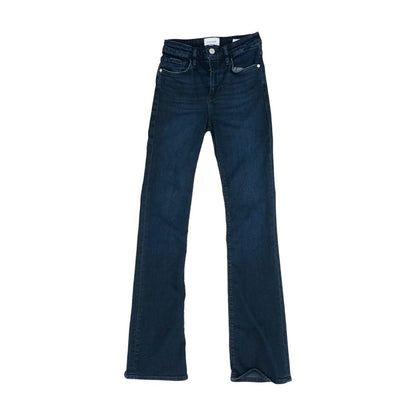 Blue High Rise Bootcut Jeans